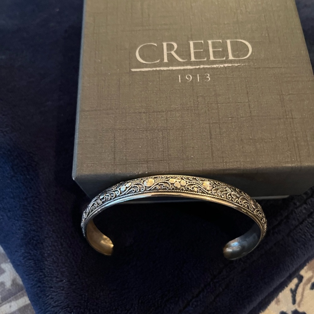 New & beautiful bangle unisex .925 silver bracelet made in Spain 7.5 inches open